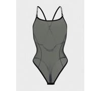 Off-White Off White Logo Band Mesh Crossed Body Black - Womens - XS