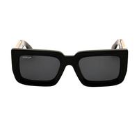 Off-White Off White Unisex Adult Boston Sunglasses - Black/Gold/Dark Grey - One Size - 100% Mixed