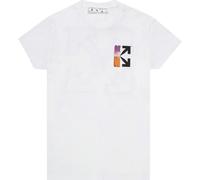 Off-White Off White Unisex Adult Gradient Logo Slim T-Shirt - White - White - S - 100% Cotton