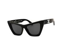 Off-White Off White Womens Edvard Sunglasses - Black/Dark Grey - One Size - 100% Mixed