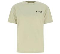 Off-White OW Logo Regular Fit T-Shirt - Beige - XXS
