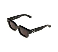 Off-White OW1022 VIRGIL 1007 Unisex Sunglasses Acetate Black Grey Squared Normal
