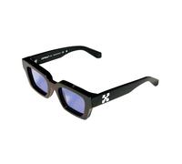Off-White OW1022 VIRGIL 1037 Unisex Sunglasses Acetate Black Light blue Squared Normal