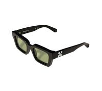 Off-White OW1022 VIRGIL 1050 Unisex Sunglasses Acetate Black Green Squared Normal