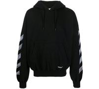 Off-White Scribble Diag Boxy Oversized Hoodie - Black - XL