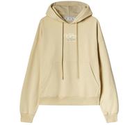 Off-White Script Logo Opposite Over Skate Fit Beige Hoodie - L
