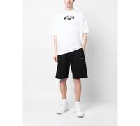 Off-White Scrubber Diag Shorts in Black - M - Black
