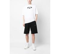 Off-White Scrubber Diag Shorts in Black - S - Black