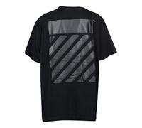 Off-White SS22 Pattern Cotton Short Sleeve Black OMAA038C99JER0041010 L