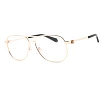 Off-White STYLE 8A Men's Glasses, Gold, Size 59