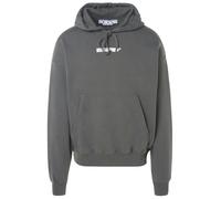 Off-White Teddy Arrow Skate Fit Hoodie - Steel Grey - XL