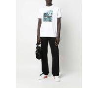 Off-White Type Print Rocks Hoodie in White - S - White