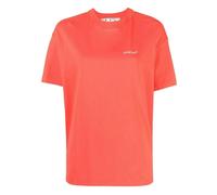 Off-White Unisex Adult Bookish T-Shirt - Red - S - Red - 100% Cotton