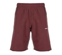 Off White Unisex Adult Helvetica Sweat Shorts SY2247