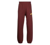 Off-White Off White Unisex Adult Thunder Stable Slim Jogging Bottoms - Burgundy - Burgundy - S