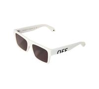 Off-White Unisex Off-White OW1034 CASPER 0107 Sunglasses Acetate White Grey Squared Normal