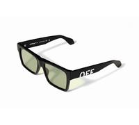 Off-White Unisex Off-White OW1034 CASPER 1050 Sunglasses Acetate Black Green Squared Normal