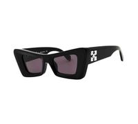 Off-White Womens Accra Thick Sunglasses - Black - One Size - 100% Mixed