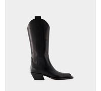 Off-White Womens For Walking Boots - Off White - Leather - Black - Size EU 37