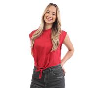 Off White Womens/Ladies Arrow Crop T-Shirt6 UK Red GT10798