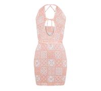 Off White Womens/Ladies Bandana Print Mini Dress GT33684