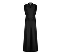 Off White Womens/Ladies Cut Out Satin Sleeveless Maxi Dress GT34795