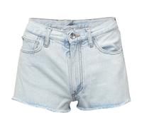 Off White Womens/Ladies Denim Cropped Shorts26R Light Blue GT44362