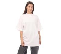 Off White Womens Off Stamp Cotton T-Shirt Dress - White - 10 UK - White