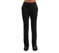 Off White Womens/Ladies Tech Drill Flared Leg Slim TrousersXS Black GT11619