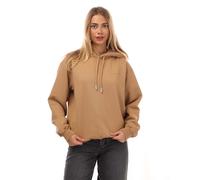 Off-White Womens Off White Diagonal Regular Hoodie in Brown Cotton - Size 6 UK
