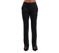 Off-White Womens Off White Tech Drill Basic Slim Pants in Black - Size 14 UK