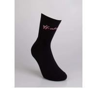 OFF-WHITE Women's Script Logo Low Socks - Black/Multi