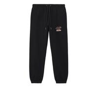 Off-White x c/o AC Milan Cuffed Sweatpants 'Black Red' 44MCH057G25F001125 L