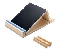 OFFASST Calf Stretcher & Slant Board with 8 Adjustable Angles | Slant Board for Calf Stretching and Mobility Training, Stretch Board Made of Wood as a Calf Trainer