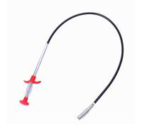 OFFAXE 4 Pieces Claw Pliers Set, Crank Plunger, Pipe Plunger, Unclog Probe, with Grip Hook, Foldable for Sink, Pipe Plunger (0.6m/23.6in)
