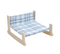 OFFAXE lit pour Chat Interieur, Chaise Longue en Tissu Chat, Transat Chat, Convient à Toutes les Saisons Couffin Chat, fournitures pour animaux de compagnie, Hamac Chat
