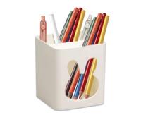 OFFAXE Pen Holder, Desk Cute Pencil Holder Kawaii Organizer Pen Holder for Students Children, Pen Pot Desktop Stationery Storage Makeup Brush Holder for Desk