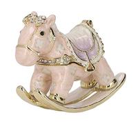 OFFAXE Pony zinc Jewelry Box Alloy Deco Home, Decoration of Multipurize Work Office, Elegant Dressing Table for Rings, Necklaces or Entrance Shelf