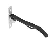 OFFAXE Saddle Rack, Foldable Portable Saddle Rack, Iron Wall - Mounted Saddle Storage Rack with Fixing Nails Suitable for Storing Equestrian Supplies