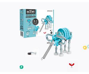 OFFBITS ELEPHANTBIT 3-in-1 animal Building and Construction STEM Toy for Kids 6+