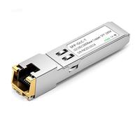 OFFCUP 1PC SFP+ RJ45 Copper Transceiver up to 100m, 1.25G Fiber to Copper RJ45 Media Converter, 1000Base-LX to 10/100/1000Base-TX, Compatible for Cisco Meraki Other Switches