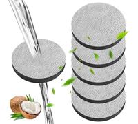 OFFCUP 6 Pack MicroDisc Replacement Filter Discs for Brita Fill and Go Water Filter Bottles Carafes, Reduce Chlorine Microparticles and Other Impurities, Eco-Friendly and Economical