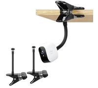 OFFCUP Camera Mount, Outdoor Security Camera Pole Mount, Security Camera System Universal Pole Mounting Compatible Metal Holder for All Cameras with Standard 1/4 Thread Holes 20 Screw Holes, 2PCS