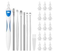 OFFCUP Ear Wax Remover, Q Grips Earwax Removal-Spiral Ear Wax Removal Tool