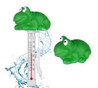 OFFCUP Floating Pool Thermometer, Floating Water Thermomete Swimming Pool Thermometer for All Outdoor & Indoor Swimming Pools (Frog)