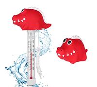 OFFCUP Floating Pool Thermometer, Floating Water Thermomete Swimming Pool Thermometer for All Outdoor & Indoor Swimming Pools (Dinosaur)