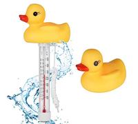 OFFCUP Floating Pool Thermometer - Water Temperature Thermometer for All Outdoor & Indoor Swimming Pools (Duckling)
