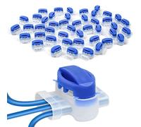 OFFCUP Lawn Mower Cable Connectors, 45PCS Waterproof Electrical Wire Connectors, Crimps Gel Filled Lawnmower Connector for Robotic Lawn Mower Automower Irrigation Applications