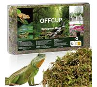 OFFCUP Natural Moss, 1000g Dried Forest Moss for Maintain Humidity, Terrarium Decor, Orchid Soil Medium, for Plants Succulents Reptile Snails Tortoise Snake Mices Degus or Other Animal