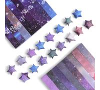 OFFCUP Origami Star Strips, 1080pcs Gradient Paper Strips, Lucky Star Origami Decorative Folding Paper, Suitable for Party & Crafts Decoration